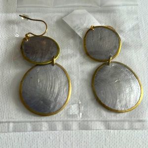 Handmade shell earrings